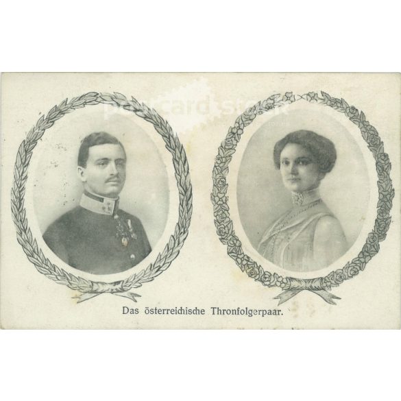 1916 – Charles IV and Zita.  Postcard. (2791608)