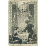 1909 - New Year’s greetings. Greeting card. (2791610)