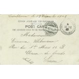 1907 - Tangiers (Morocco). Colored photo sheet, postcard.  (2791614)