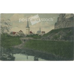   1908 - Tallinn, Estonia. Colored photo sheet, postcard. (2791616)