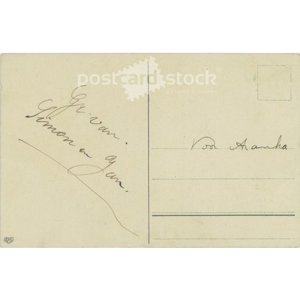 Racer, with unique graphics. Postcard. (2791620)