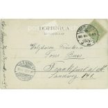 1905 - View of Zagreb. Colored photo sheet, postcard. (2791626)