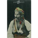 1909 - Turkish farmer. Colored photo sheet, postcard. (2791627)