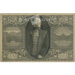 1908 - Ferenc József award ticket postcard. (2791648)
