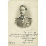 1900 - Crown Prince Friedrich Wilhelm. Photo sheet, postcard. (2791654)