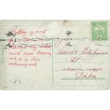 New Year greetings. Colored photo sheet, greeting card. (2791664)