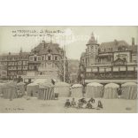 1929 - Le Havre. Trouville beach. Photo sheet, postcard. (2791677)