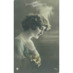 Romantic postcard. Colored photo sheet. (2791683)