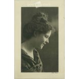 1909 - Miss Wally was an actress and model circa 1910. Wiener Rotophot 2279. Photo sheet, postcard. (2791684)