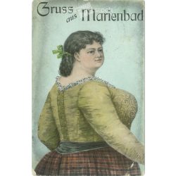   1920 - Greetings from Marienbad. Greeting card illustrated with unique graphics, greeting card. (2791696)