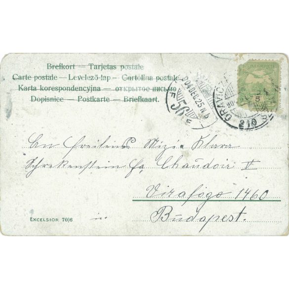 1904 - Christmas greetings. Colored photo sheet, greeting card. (2791700)