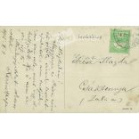 1915 - Cluj-Napoca. Statue of King Matthias. Colored photo sheet, postcard. (2791703)