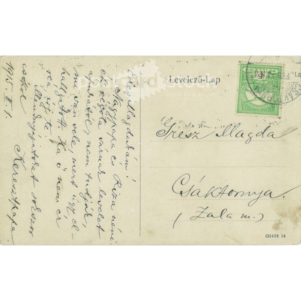 1915 - Cluj-Napoca. Statue of King Matthias. Colored photo sheet, postcard. (2791703)