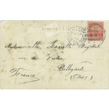 1905 - Cheerful, amusing scene. Colored photo sheet, postcard. (2791712)