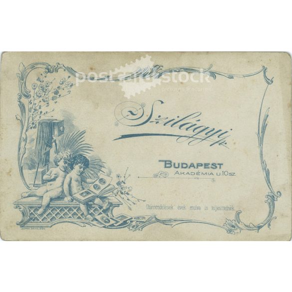 Cabinet photo of an elderly couple from the early 1900s. (2791715)