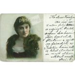 1903 - Romantic postcard. Illustrated with a lithograph. (2791724)
