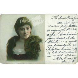   1903 - Romantic postcard. Illustrated with a lithograph. (2791724)