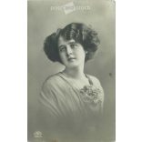 1913 - Romantic postcard. Colored photo sheet. (2791726)