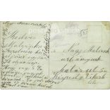 1913 - Romantic postcard. Colored photo sheet. (2791726)