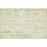 1910 - Romantic postcard. Colored photo sheet. (2791735)