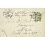 1903 - Pre-war hat fashion. Colored photo sheet. (2791741)