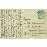 1911 - Cheerful, humorous postcard. With lithographed illustration, embossed design. (2791746)