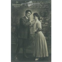   The dollar princess. Romantic postcard. Black and white photo sheet. (2791751)