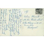 1944 - Romantic postcard. Colored photo sheet. (2791752)