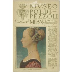   Milan. Poldi Pezzoli museum advertising card with map. (2791756)