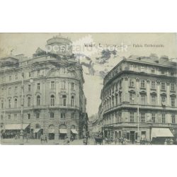   Vienna. Herrengasse. Herberstein Palace. Black and white photo sheet, postcard. (2791757)