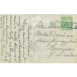 1913 - Romantic postcard. Colored photo sheet. (2791758)