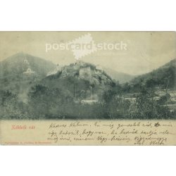   1900 – Modrý Kameň Castle. Slovakia. Black and white photo sheet, postcard. (2791761)