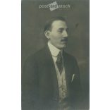 Elek Dunky, photography studio. Cluj-Napoca. Man portrait. Postcard, photo sheet. (2791768)