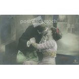 1910 - Romantic postcard. Colored photo sheet. (2791770)