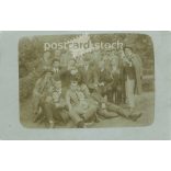 1910 - Arad. Group photo of friends about men. Postcard, photo sheet. (2791771)