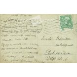 1911 - Romantic postcard. Colored photo sheet. (2791777)