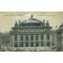   1931 - Paris. The Opera, National Academy of Music. Postcard, photo sheet. (2791784)