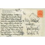 1942 - Blue hostel in the Mátra. Postcard, photo sheet. (2791789)