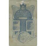 Cabinet photo taken in Weiser photo studio. Versec. The picture shows János Martin, a Serbian man. 1900s. (2791796)