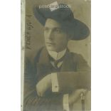 1908 - Gyula Fehér actor, actor teacher. Postcard, photo sheet. (2791810)