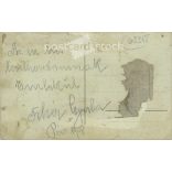 1908 - Gyula Fehér actor, actor teacher. Postcard, photo sheet. (2791810)