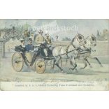 1902 - Ausfahrt Sr. k.u.k. Hoheit Erzherzog / Archduke Franz Ferdinand of Austria with Sophie, Duchess of Hohenberg. Postcard.  (2791821)