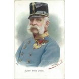 Emperor Franz Joseph I of Austria. Postcard, lithography. (2791822)