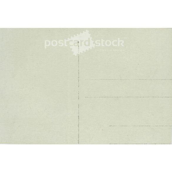 Full length, color photo sheet, postcard detail. Woman in traditional costume in front of a fruit tree. (2791833)