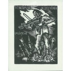   János Mata Szoboszlai (1907-1944). 20 woodcut books on the Hungarian parnassus. Originally published in 1935, a duplicate edition of the original clichés was made in 1,000 copies in 1982. Publisher in a canvas bound folder, complete. (2791837)
