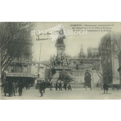   Avignon. Monument to the 100th anniversary of the annexation of Avignon and Comtat Venaissin to France. Postcard, photo sheet. (2791861)