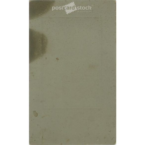 Full length portrait of young woman in elegant embroidered dress. Cabinet photo / hardback photo / business card. (2791880)