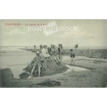 1907 - Blankenberghe, the joys of swimming. Belgium. Postcard, photo sheet. (2791883)