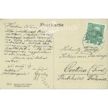 1911 - Karlsbad, Grand Hotel „Pupp”. Czech Republic. Colored photo sheet, greeting card. (2791884)