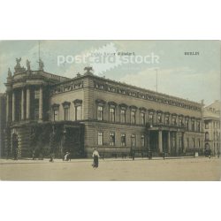   1913 - Palace of Emperor William I. Berlin. Postcard, colored photo sheet. (2791889)